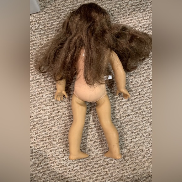 Three American Girl Dolls, Molly, Lanie, and Bitty Baby with accessories. - Picture 3 of 16